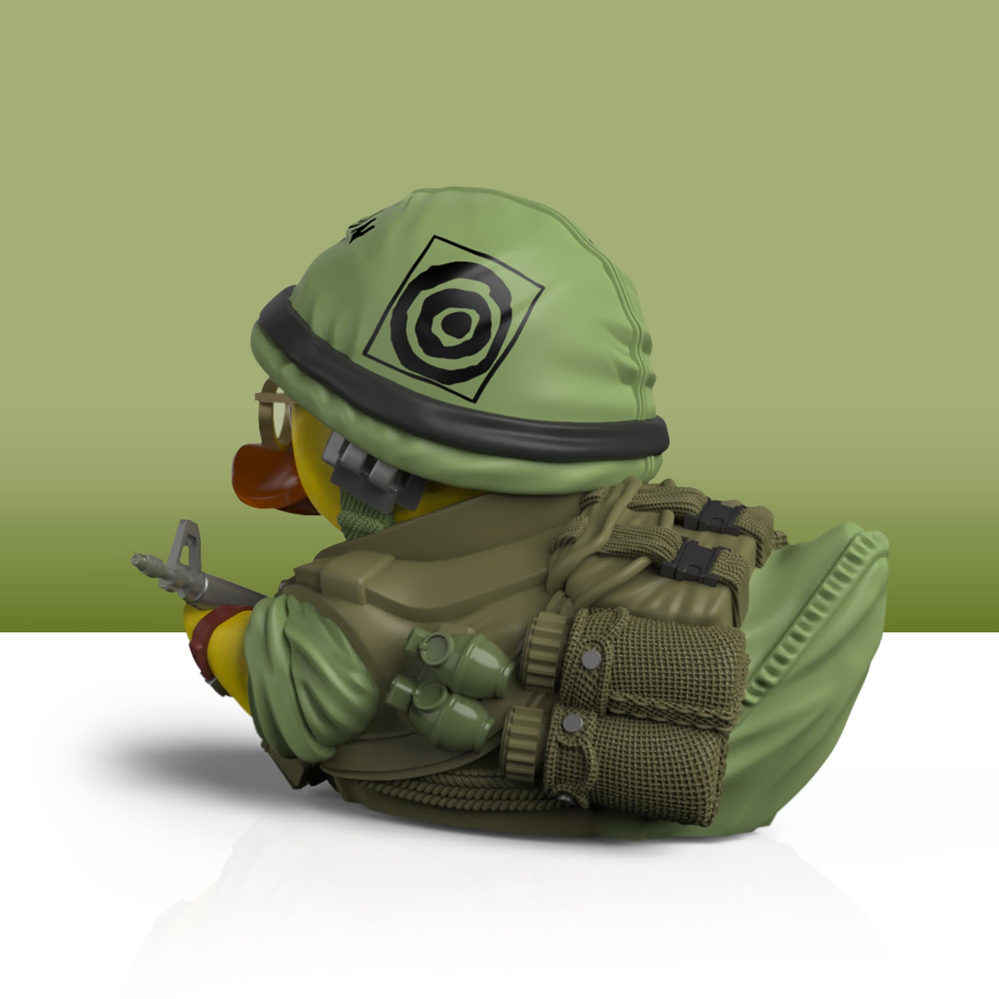 TUBBZ Boxed Edition: Kubrick Full Metal Jacket - Sgt J.T. Davis Cosplaying Rubber Duck Vinyl Figure, Sgt J.t. Davis (Boxed), 9 cm - Image 3
