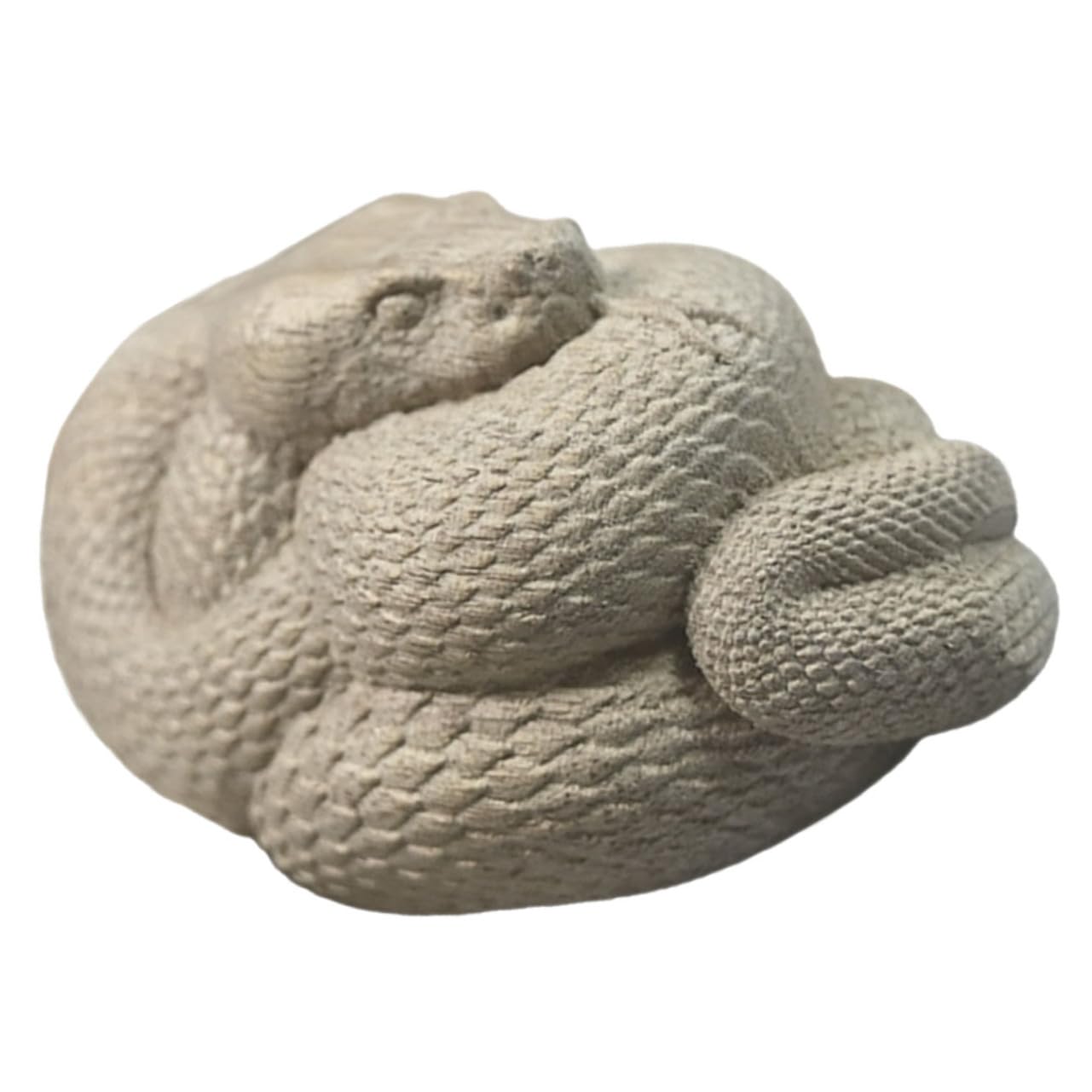 Sculpture serpent Homoyoyo ornement reptile pour décoration zen maison
