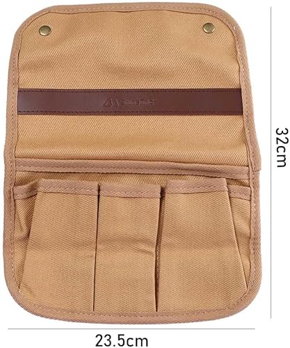 Miniatura 3 de 1 bolsillo lateral para silla de exterior, bolsa de almacenamiento para reposabrazos, organizador plegable portátil para acampar al aire libre