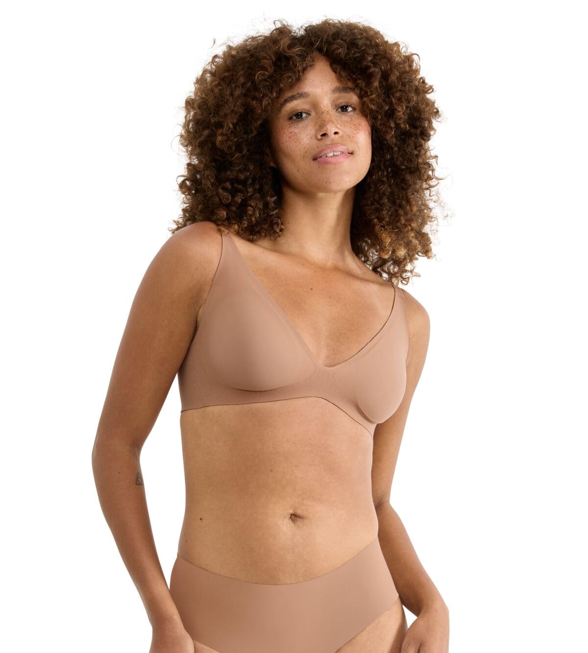 Sloggi Womens Zero Feel 2.0 The Up Padded Bra, Nostalgic Brown, M UK