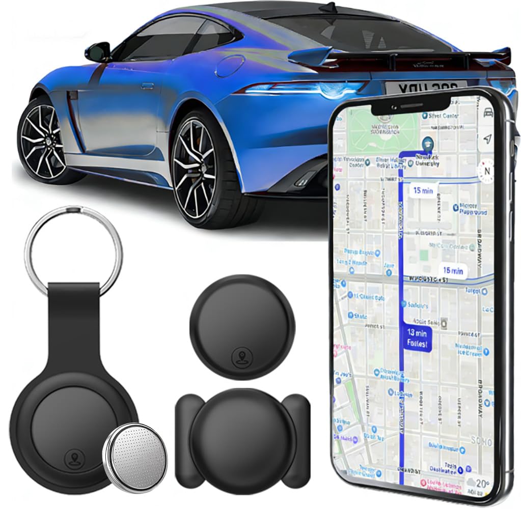 GPS Coche localizador (Compatible con Android e iOS) Localizador GPS para Coche Rastreador 2026 Magnético Rastreador GPS Sin Suscripción Seguimiento en Tiempo Real para vehículo,Mascotas