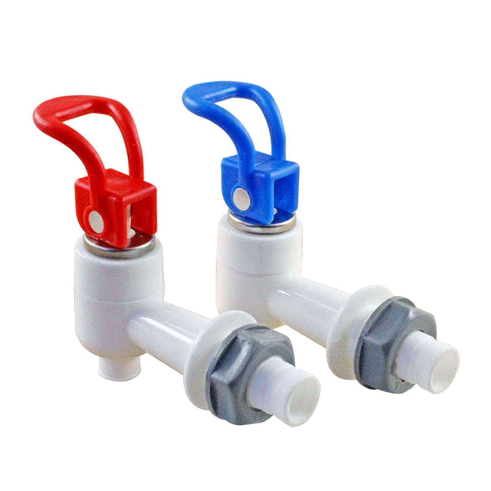 2X Replacement Cooler Faucet Blue and Red Accessories Water Crock Tap Spigot-image-19