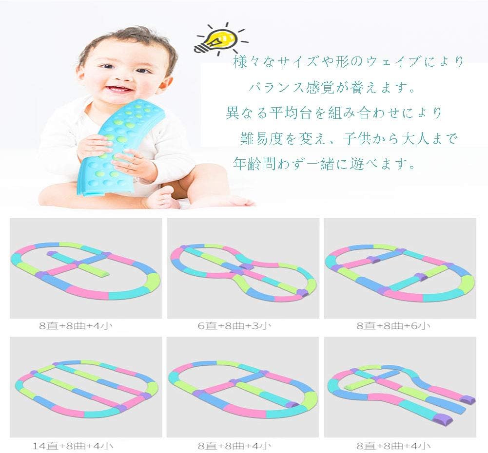 Amazon Kotomatsuri平均台 丸型 バランスボードセット滑りとめ バランスストーン カラフル 体育用品 子供用 体操練習 触覚刺激 調和力 トレーニング平均台 組み立て簡単 Kotomatsuri スポーツ アウトドア Amazon Kotomatsuri平均台 丸型 バランスボードセット滑りとめ バランスストーン カラフル 体育用品 子供用 体操練習 触覚刺激 調和力 トレーニング平均台 組み立て簡単 Kotomatsuri スポーツ アウトドア