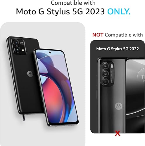 Vista 16 de TUDIA MergeGrip - Funda protectora diseñada para Motorola Moto G 5G 2023 XT-2313 – [prueba de caídas de grado militar] a prueba de golpes, delgada