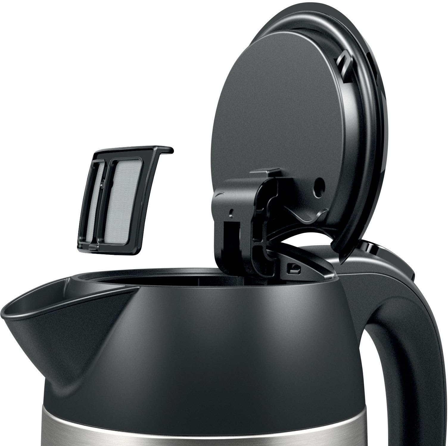 Bosch - Hervidor Styline, 4 temperaturas, Función KeepWarm, Blanco, TWK8611P