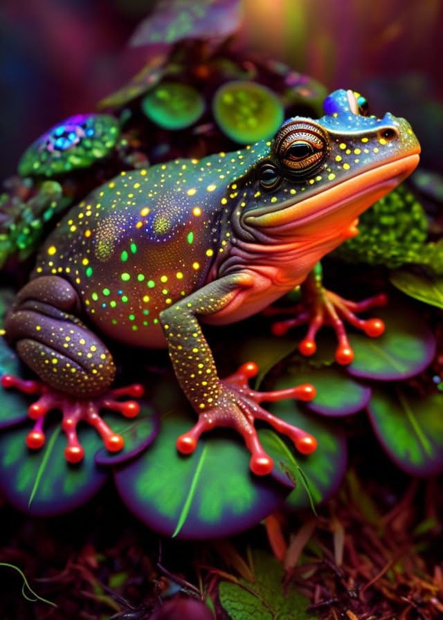 Poster sur toile SERENDIPITP jungle couverte de bijoux 58 x 90 cm impression d'art premium