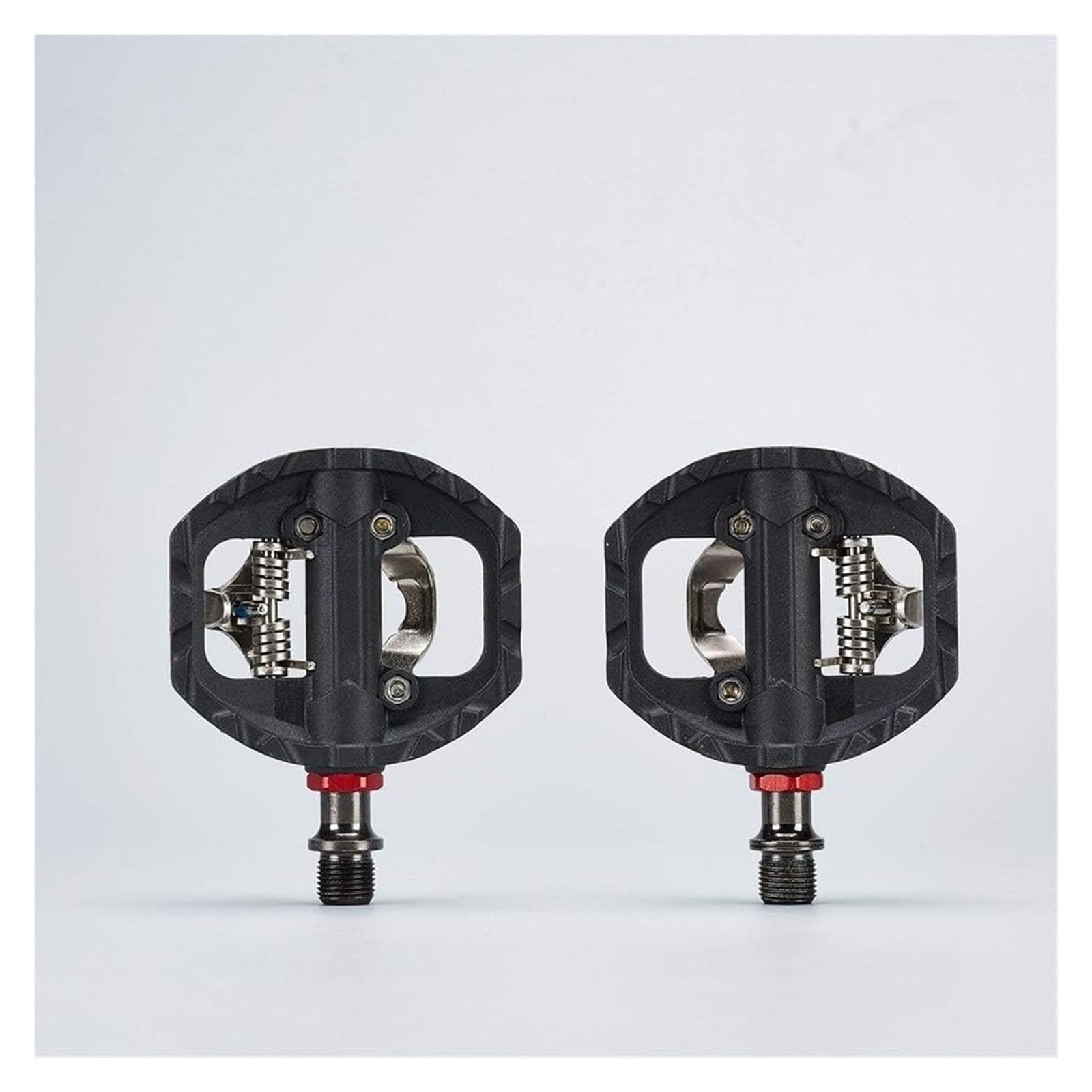 Pedales de Bicicleta, Pedal MTB, autoblocante, automático, Adaptadores Doble Plataforma con Cala para