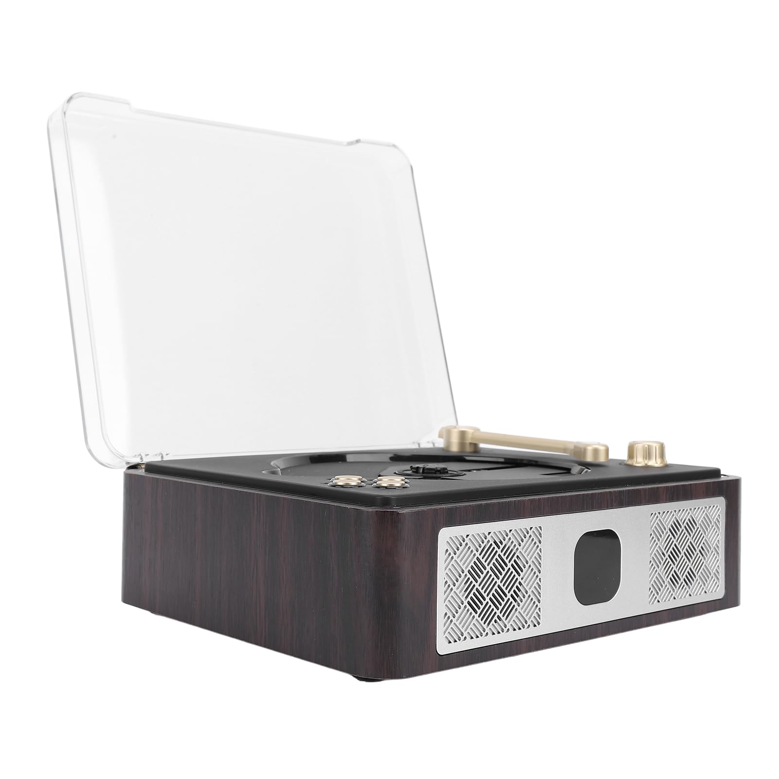 Fabater Altoparlante HIFI per Lettore CD Vintage con Telecomando Ioni di Litio a 3600 MAh Ricaricabili per Appassionati di Musica Nostalgica