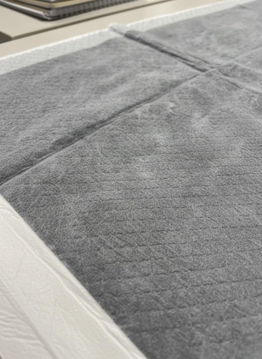 Inodorina Tappetini igienici per Cani (60x60 cm, 40 Pezzi) – Traversine con Carboni Attivi Super assorbenti in Pura cellulosa Vergine – con polimeri Odor Control e Sticker Antiscivolo