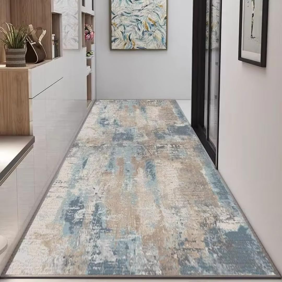 Tapis d'escalier sans Peluches et Résistant pour Décoration d'Hôtel et Grands Salons