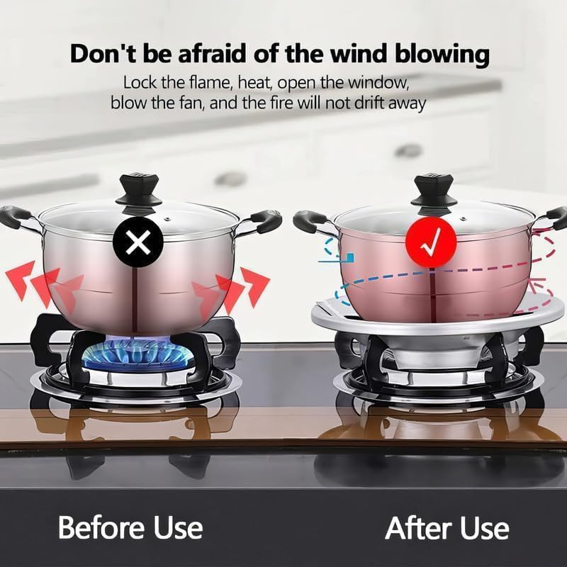 Image of gas saver burner stand gas stove stand for kitchen |gas stove burner stand | energy saving gas stove stand | gas burner stand round | gas saver burner stand waste pipe | waste pipe (1)
