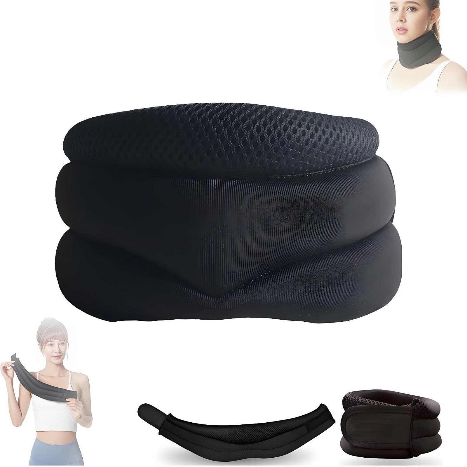 Soporte para el cuello para ronquidos que elimina malas posturas al dormir