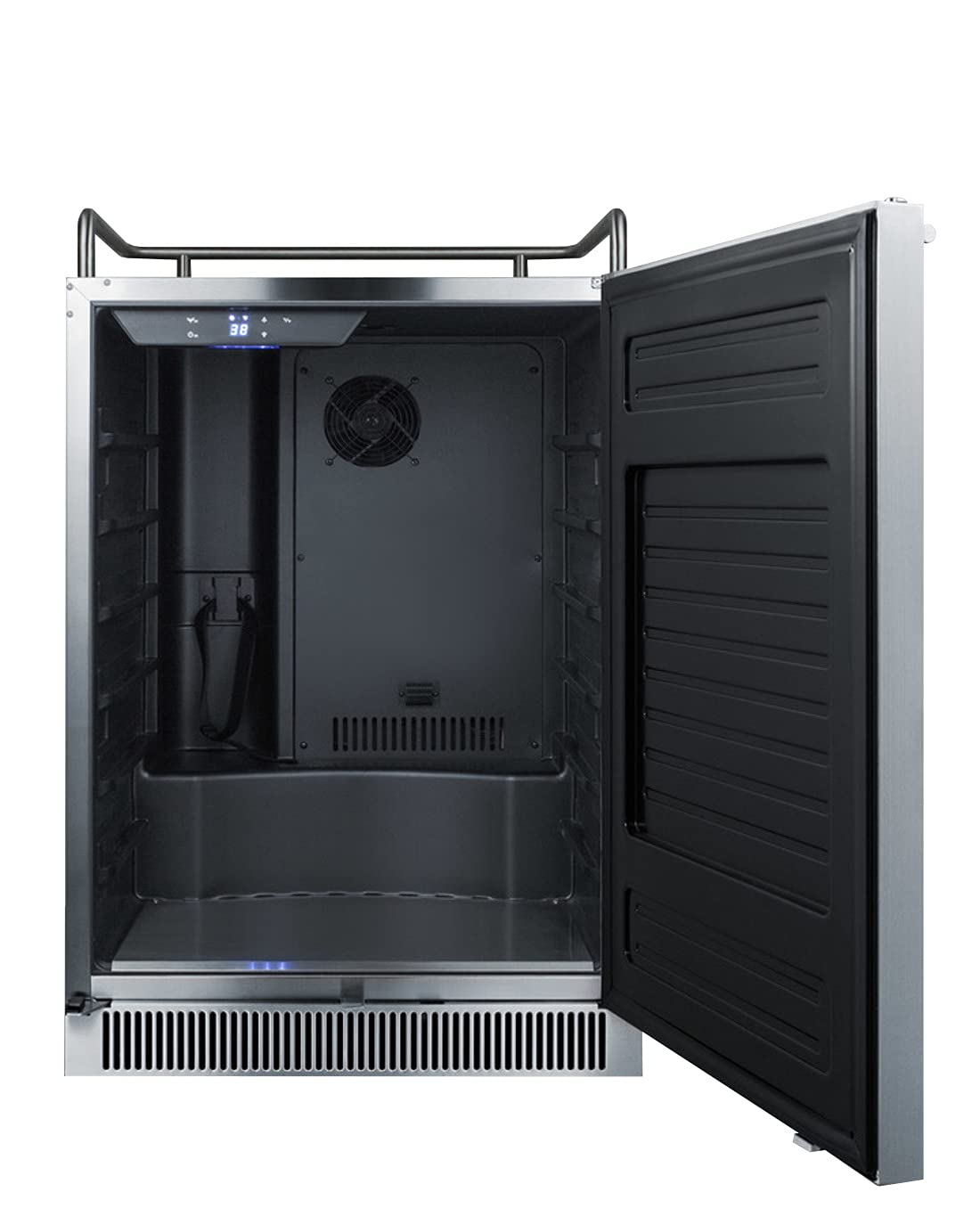Summit Sbc677bink Wine Dispenser, Stainless-Steel on Fridge.com - View 3