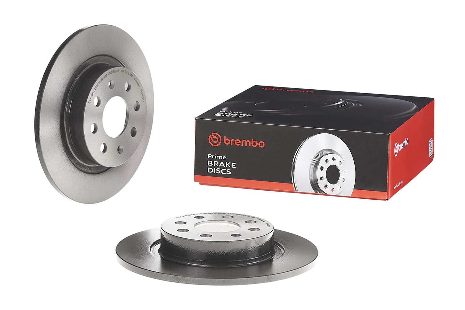 2x BRAKE DISC 08.9460.11 FOR FIAT GRANDE/PUNTO VAUXHALL CORSA/Mk/IV/VAN ADAM