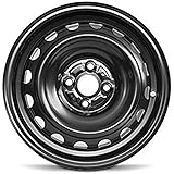 15' 15x5' Reconditioned Factory OEM Black Steel Wheel for 2012-2019 Toyota Prius C 4 Lug 4x100; 2012-2018 Toyota Yaris | 69608