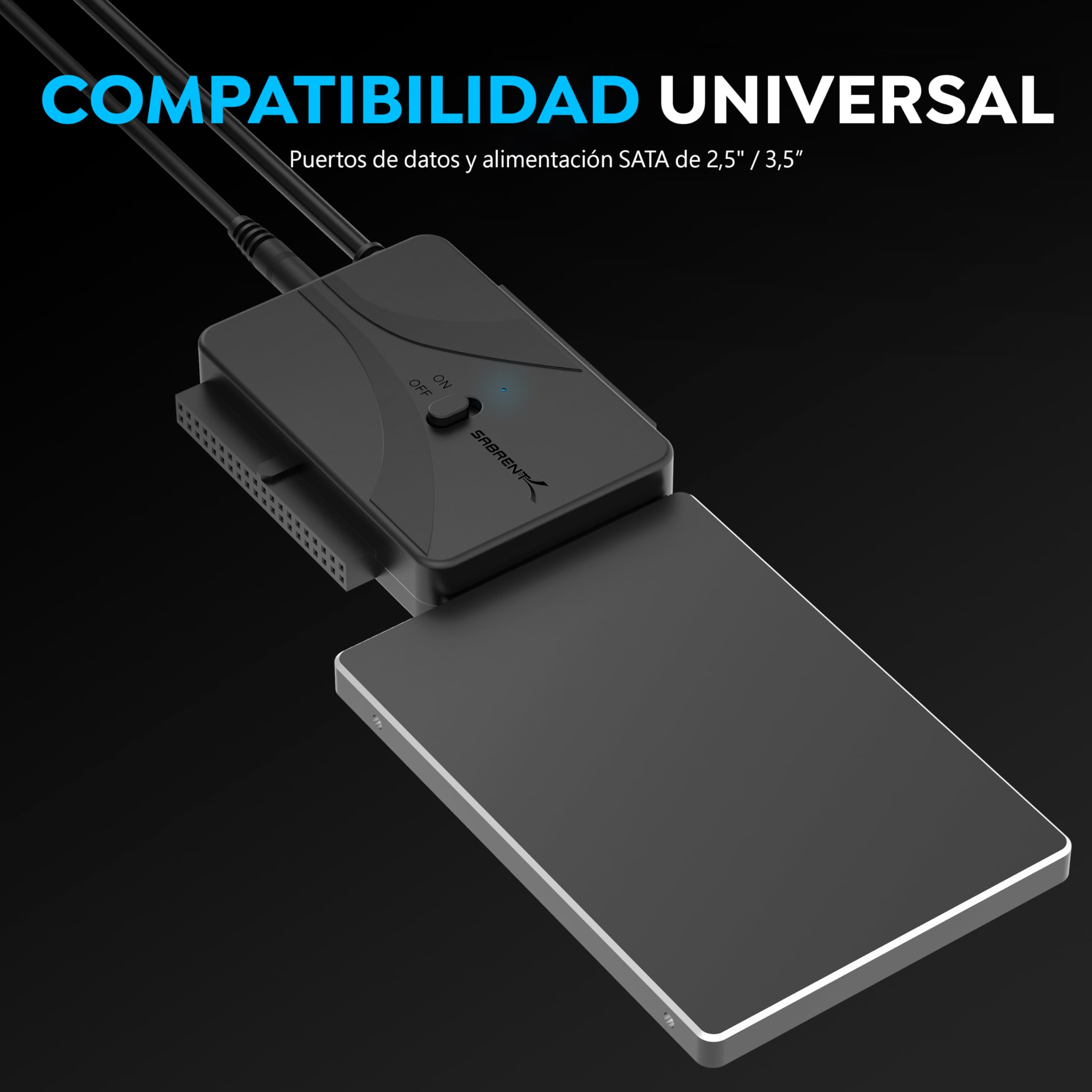 Caja Adaptadora Para Discos Duros De 3.5" A Bahía De 5.25" - Soporte De Montaje En Aluminio Para Torres PC