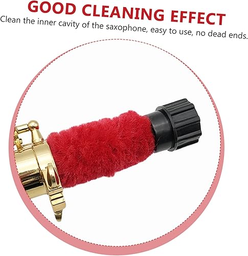 Miniatura 2 de 3 Pcs Sax Cleaning Brush Sax Cleaning Tool Cleaning Brush for Saxophone Sax Supply Saxophone Cleaning Tool Saxophone Brush Sax Accessory Sax Brush