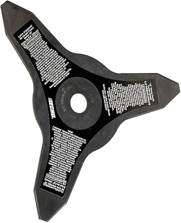 99944200047 OEM Genuine Echo Three Cutter Metal Blade for SRM Trimmers 20mm Arbor and E-Book in A Gift