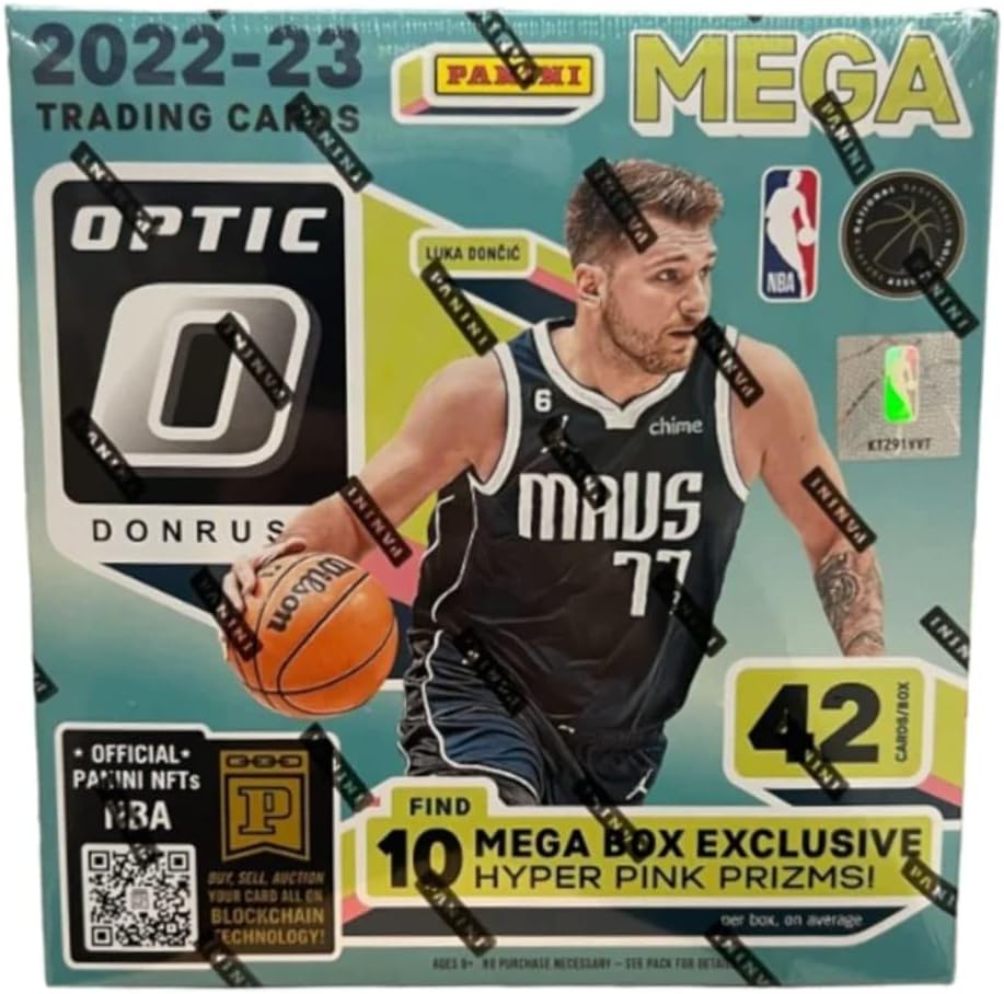 2022-23 Donruss Optic Basketball Trading Card Mega Box