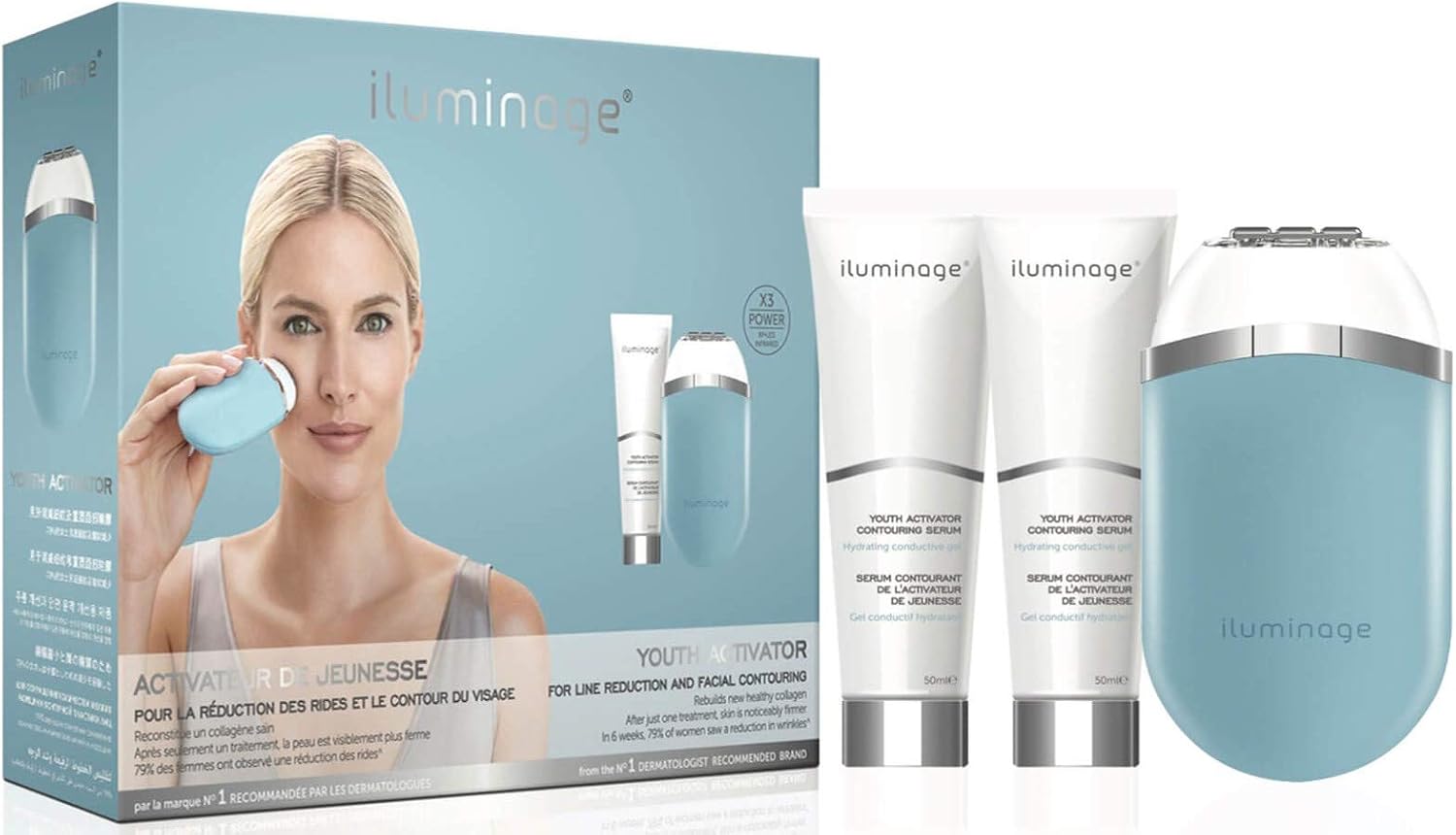 iluminage Youth Activator Anti-Aging Device (Fine Line Reduction & Facial Contouring)