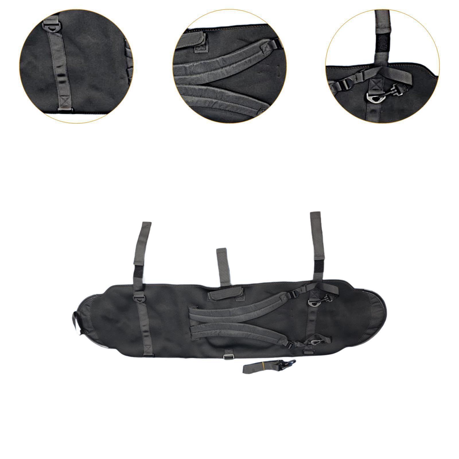 Housse de Snowboard Pratique avec Sac de Rangement et extérieure, idéale pour Les Voyages. Bandoulière élastique. Convient pour aux Hommes et pour