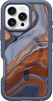 Vista 23 de OtterBox Funda transparente para iPhone 16 Defender Series XT - Azul claro