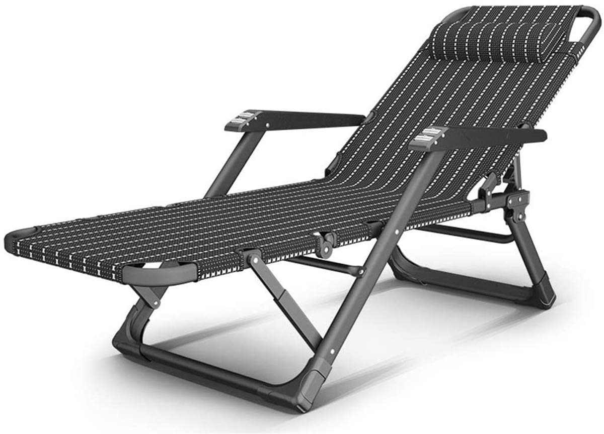 Chaise longue de plage pour vos moments de détente sur le patio