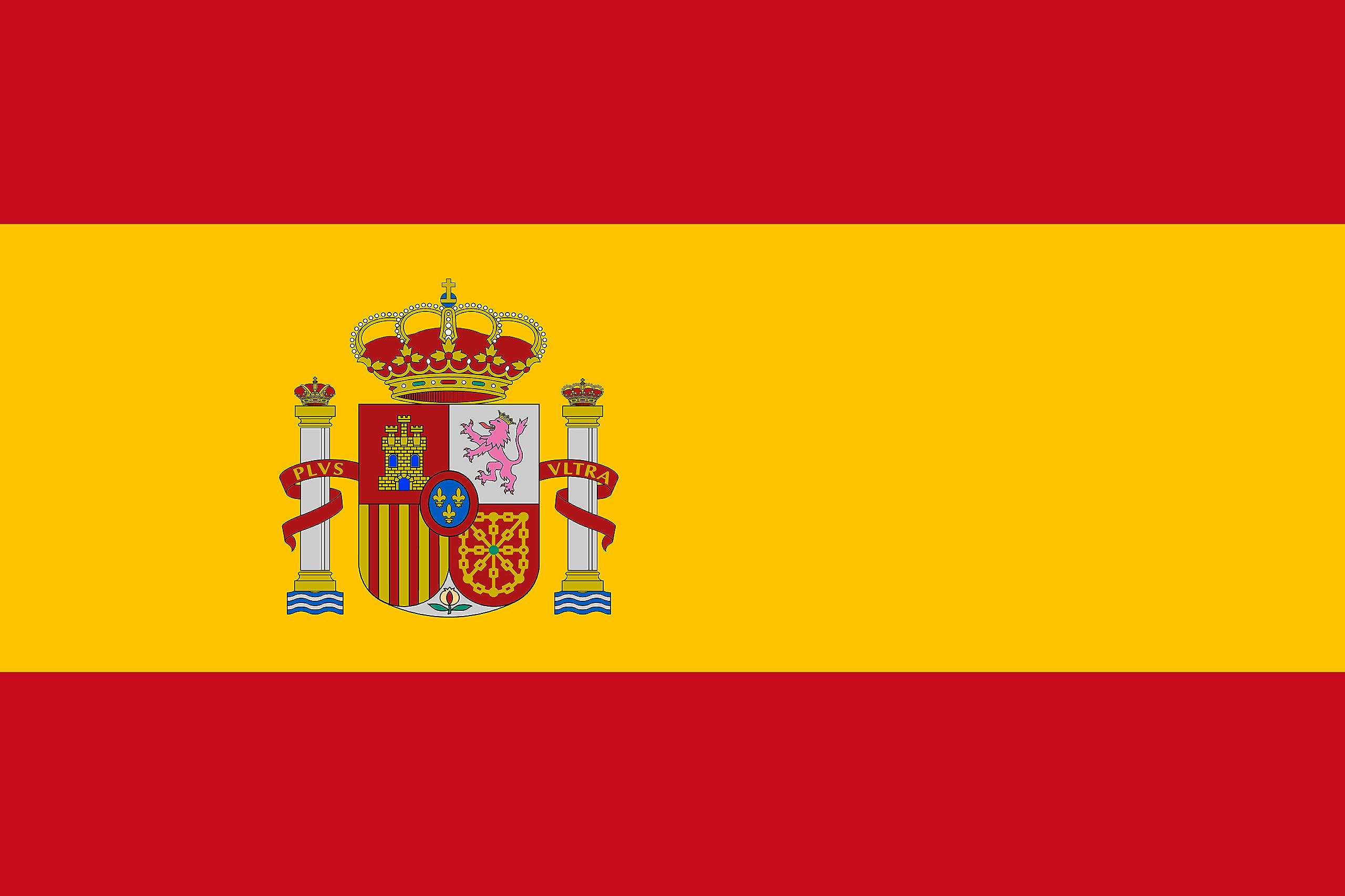 Premium Flags - 90 x 150 cm / 150 cm 90 cm - Made of Polyester with Golden Eyelets - Durable and Weatherproof (Spain)