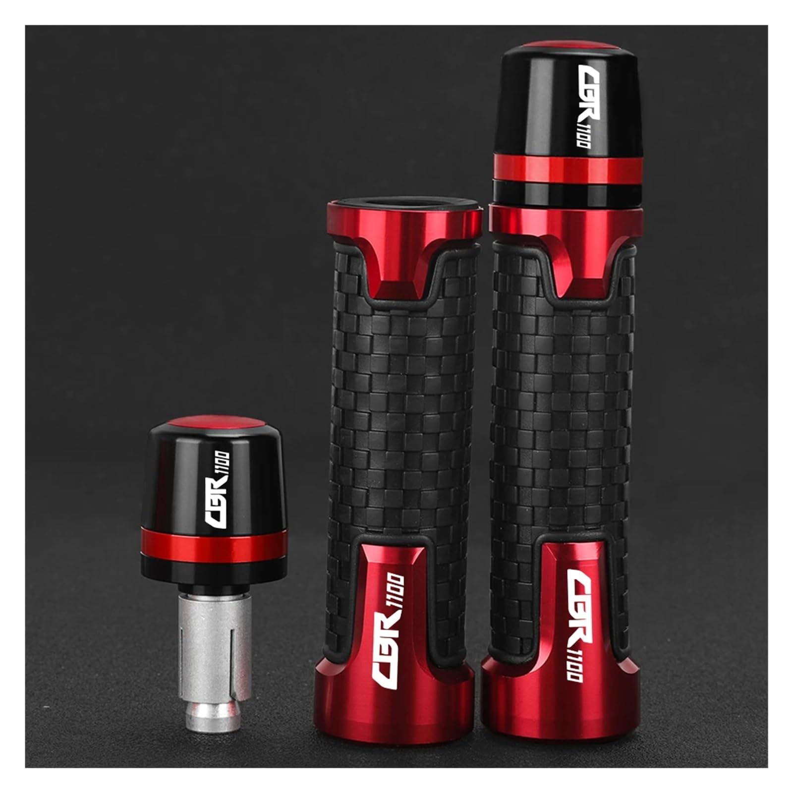 manija del Acelerador de la Motocicleta para CBR1100XX/BLACKBIRD 1997-2007 Empuñaduras De Manillar Motocicleta Extremos Agarre Tapas Deslizantes Enchufe