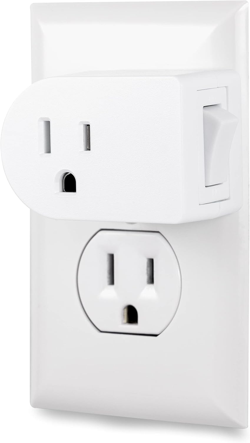 Buy Cordinate Grounded Outlet OnOff Power Switch, 3 Prong, Plug in