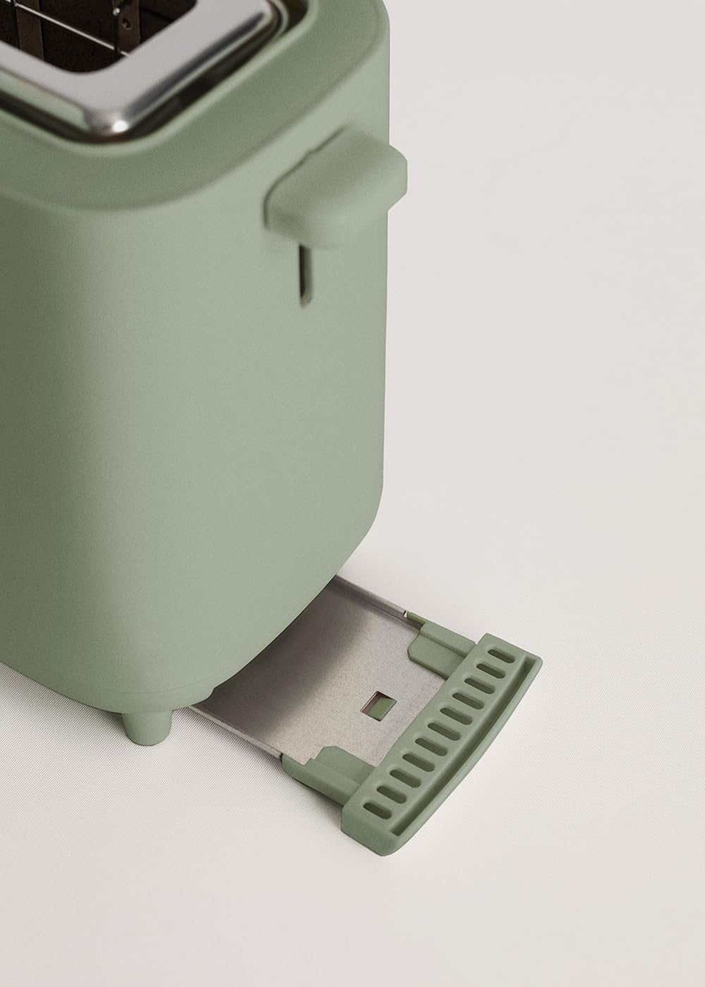 CREATE/TOAST STUDIO XL/Tostador de pan verde sage / 6 Niveles de potencia, bandeja recogemigas, termostato, descongelación, sistema de seguridad, 950W