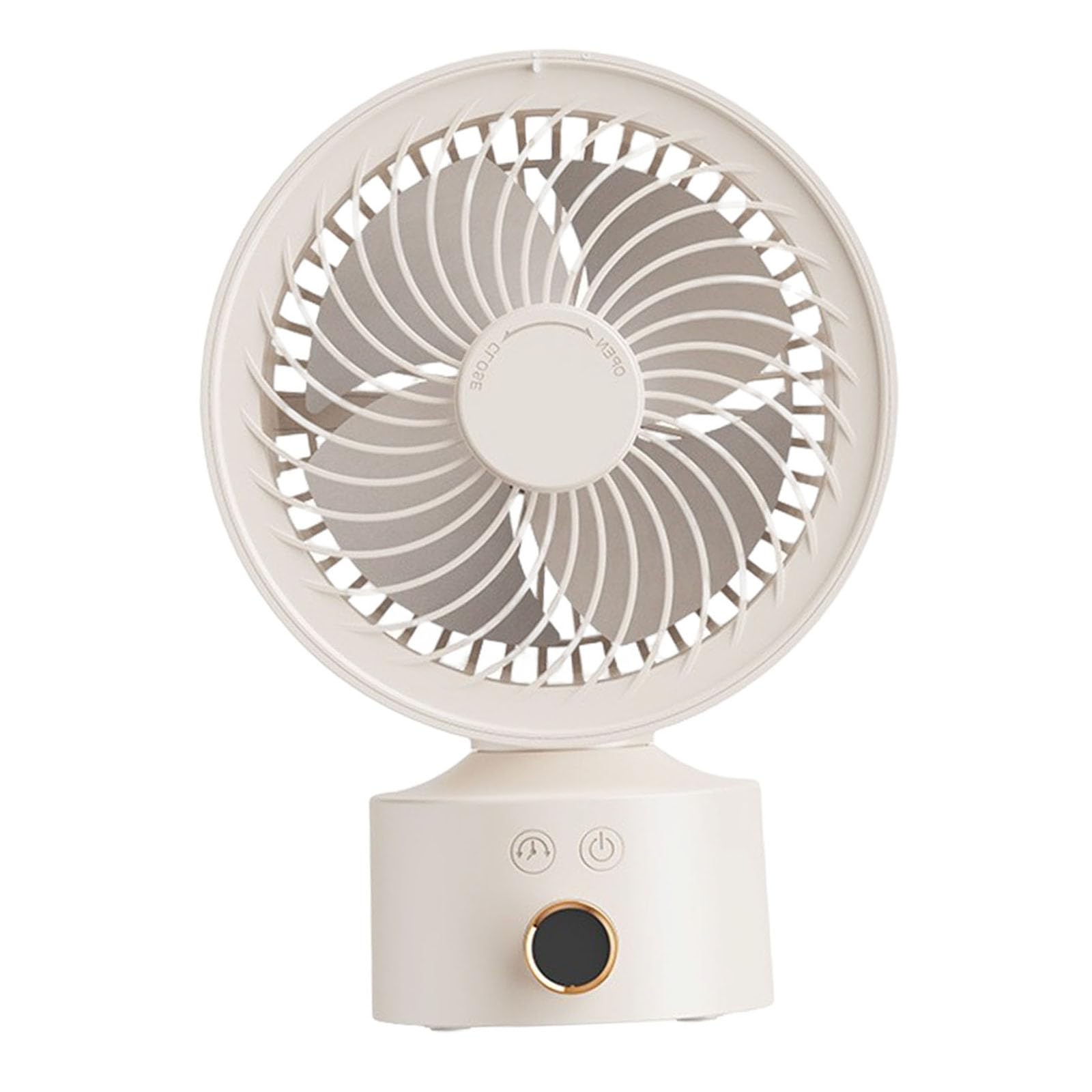 Buxuaaaa Table Fan Air Circulation Fan with 3 Speed Option Cooling Solution ABS Texture for Quiet and Effective Cooling Rechargeable Desk