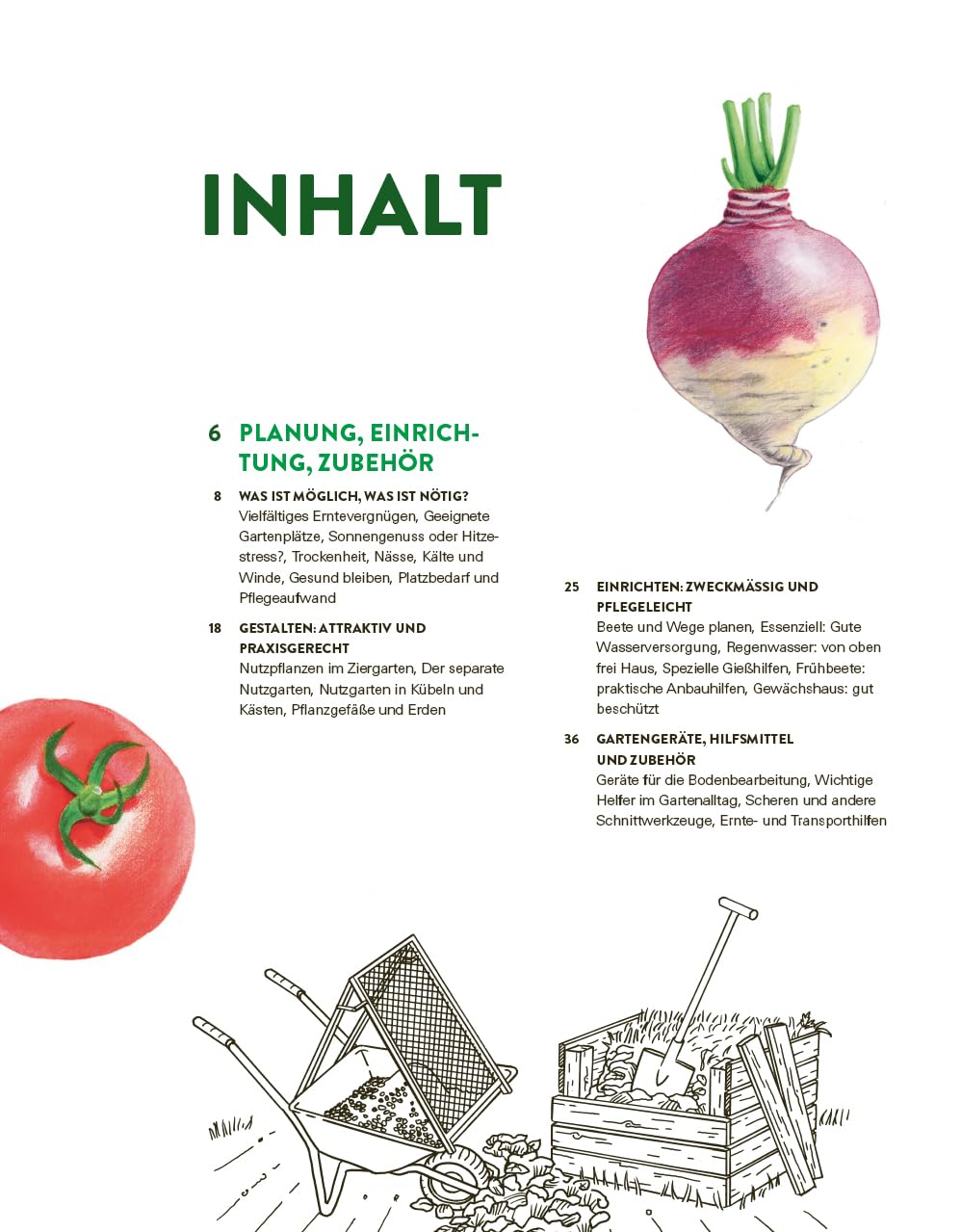 Das große Gemüse- und Obstgartenbuch: Planen, anbauen, pflegen und erfolgreich ernten für Selbstversorger