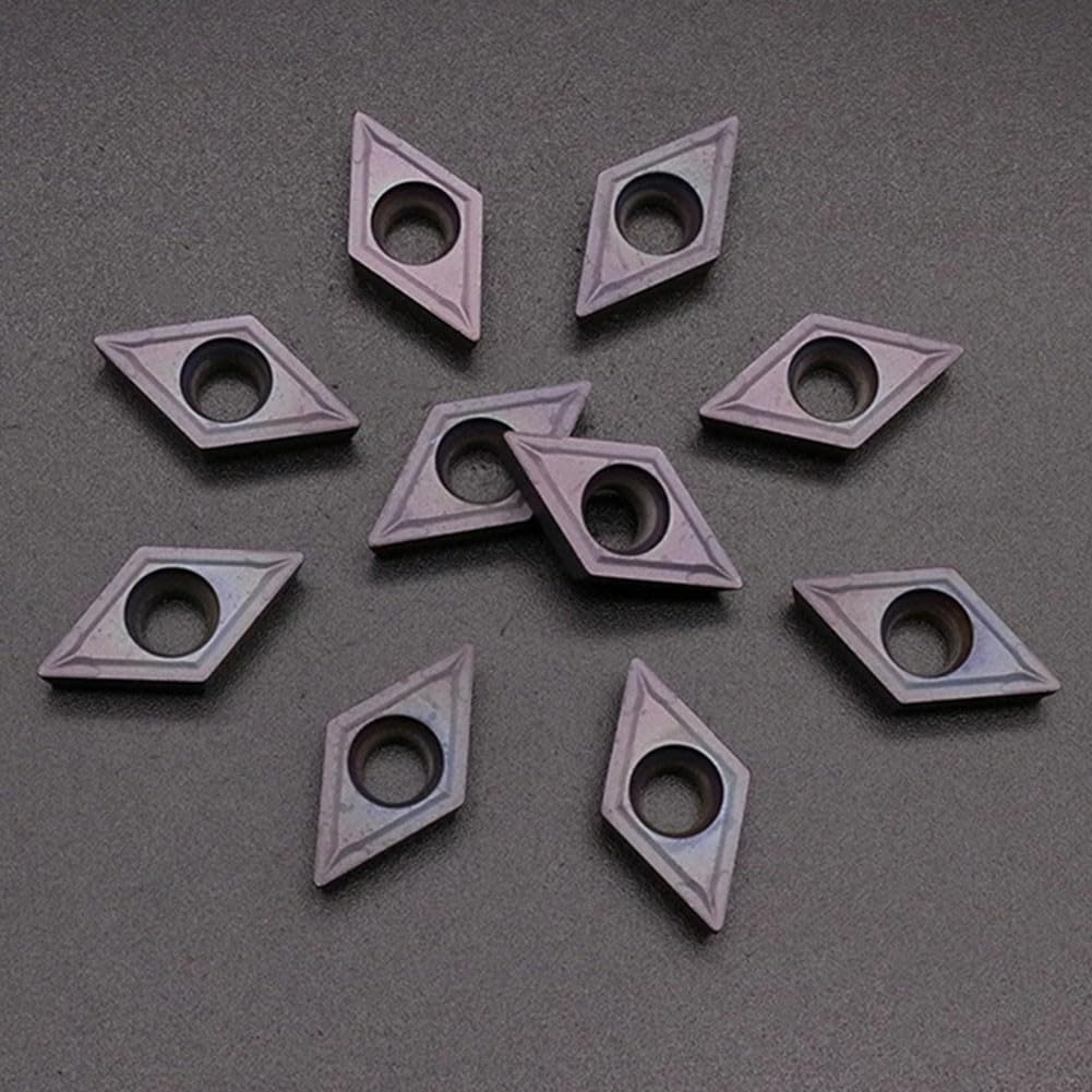10pcs DCMT11T308 MPVP15TF Lama di tornitura in carburo