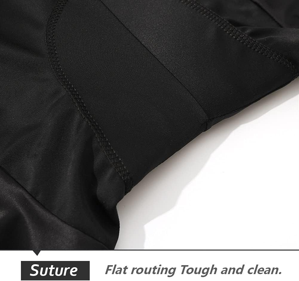Tuta da Triathlon con Maniche A Compressione Completa da Uomo Tute da Triathlon Tuta da Triathlon da Uomo Kit Tuta da Triathlon da Uomo, D, 4XL