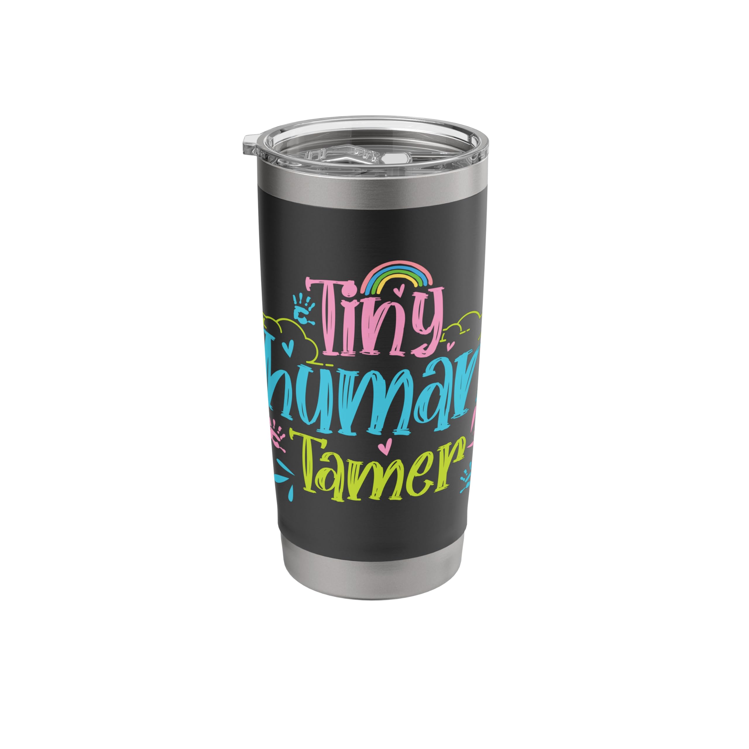 Tiny Human Tamer - Daycare Provider Nanny Pre-K Teacher Stainless Steel Insulated Tumbler