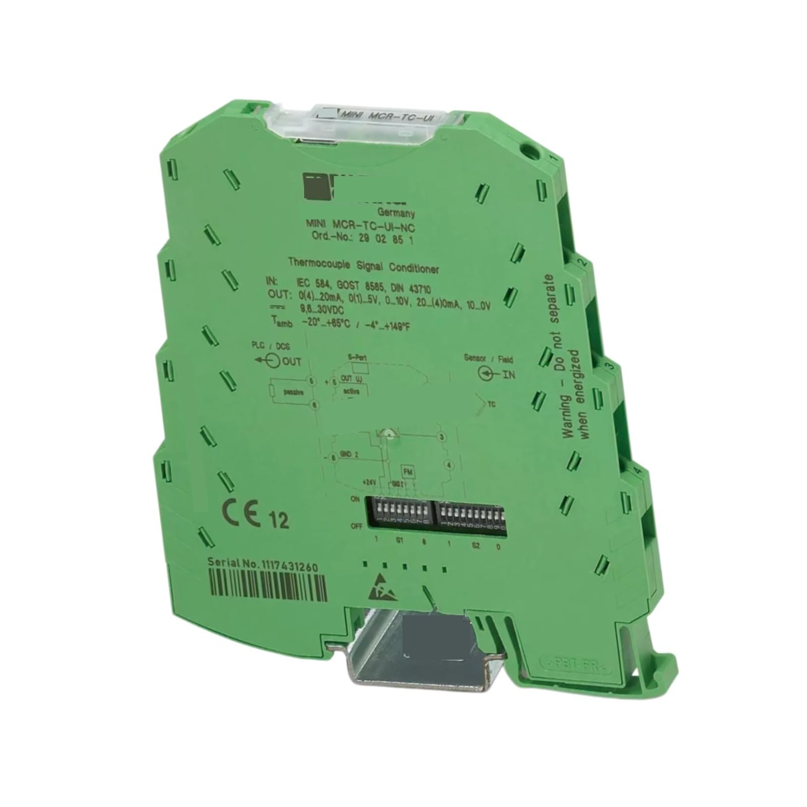HKEJSJWA Transmitter MINI MCR-TC-UI-NC 2902851, Measurement Transmitter