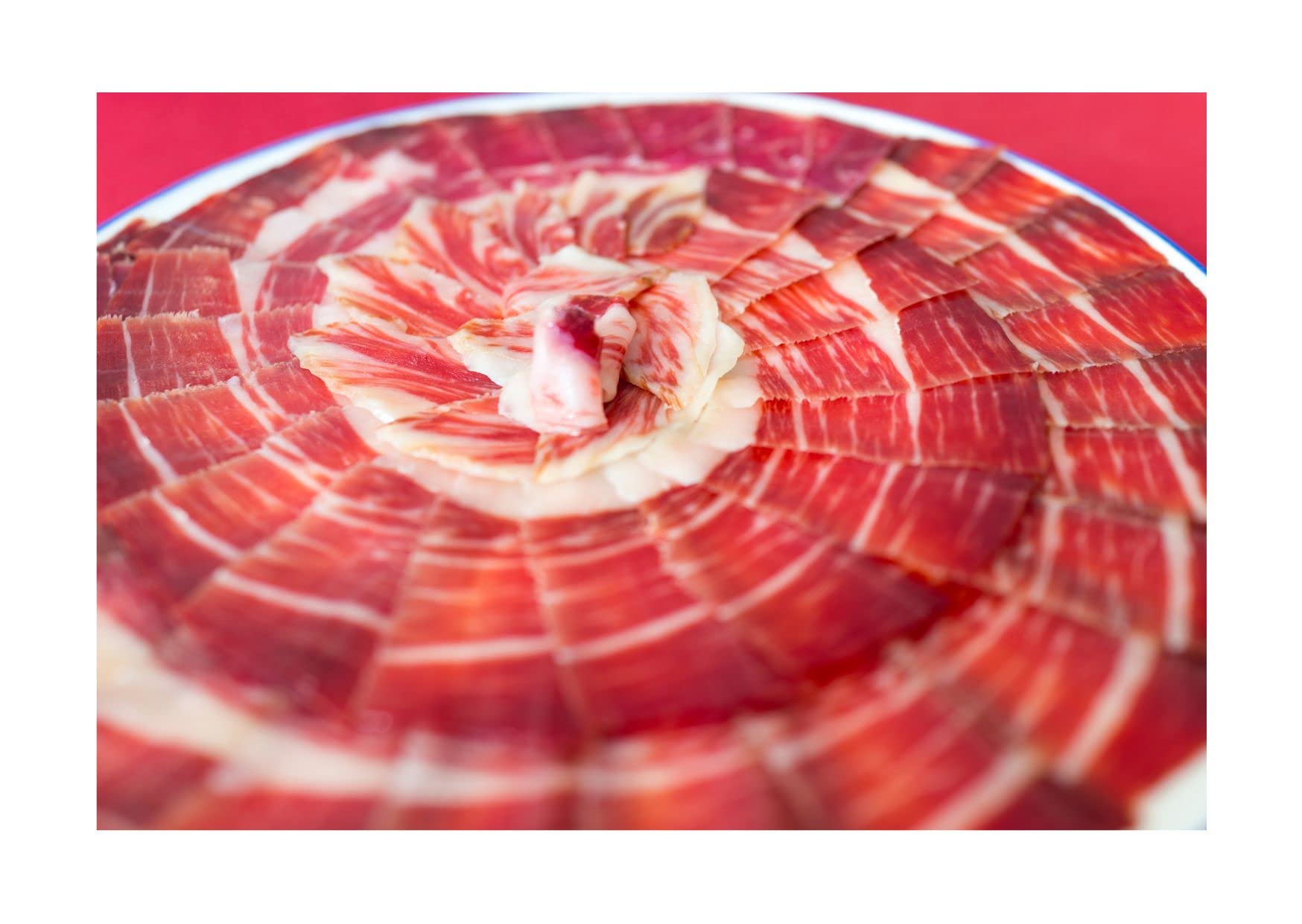 LA GOURMET DEL MARQUÉS - Jamón Ibérico de Cebo Campo - Cortado a cuchillo - Pack 4 sobre de 80 g.
