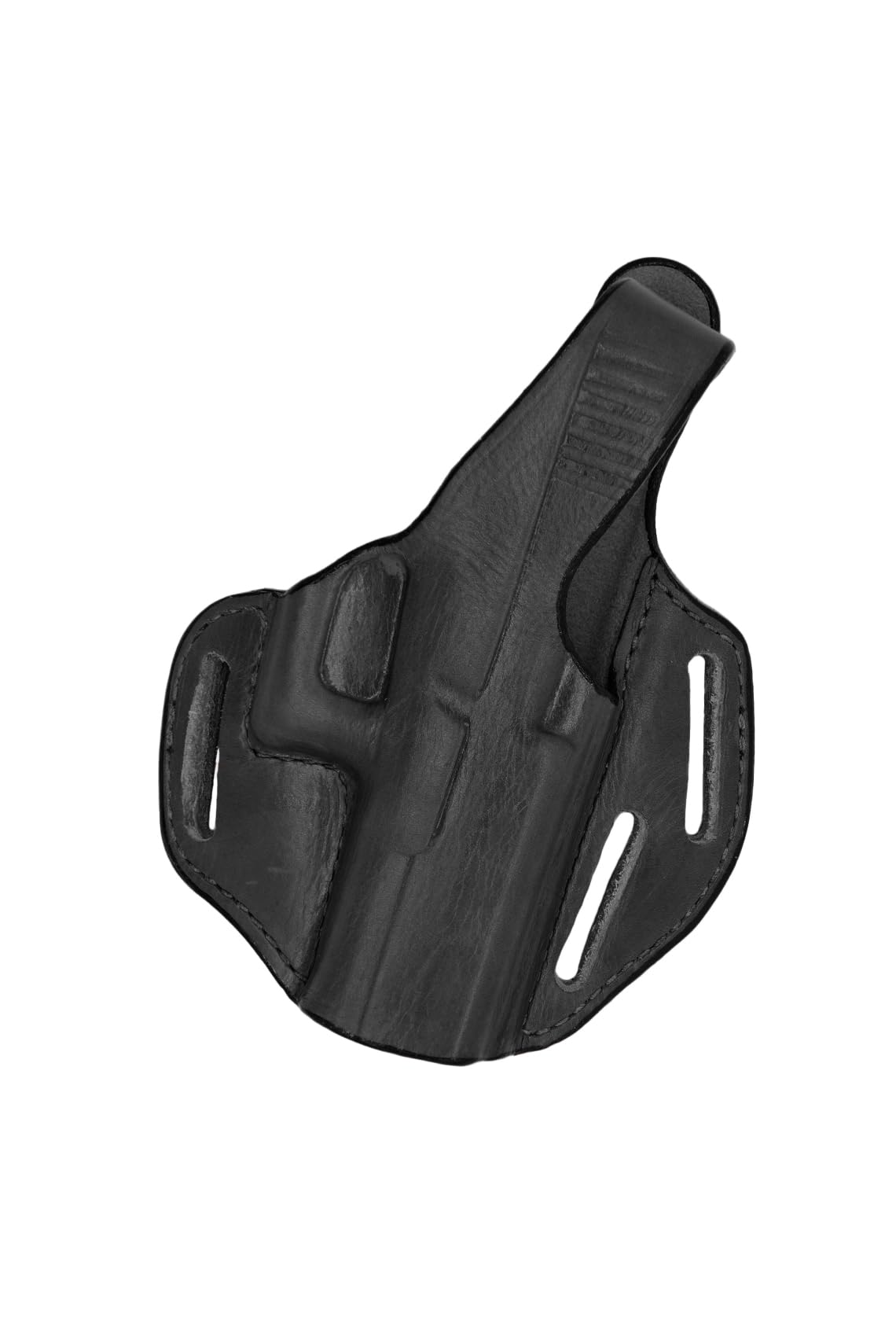 Bianchi 77 Piranha Holster Size 17B - Fits Springfield XD-45 4-Inch, Right Hand, Tan, 3-Slot Belt Carry