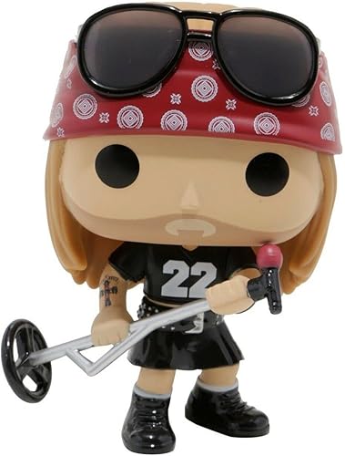Miniatura 9 de Guns N' Roses - Figura de vinilo de Axl Rose Funko Pop! Rocks (paquete con funda protectora compatible con Pop Box), multicolor, 3.75 pulgadas