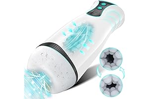 Automatic Male Sucking Toy: Enhanced Male Stroker with 10 Vibration Modes, 4...
