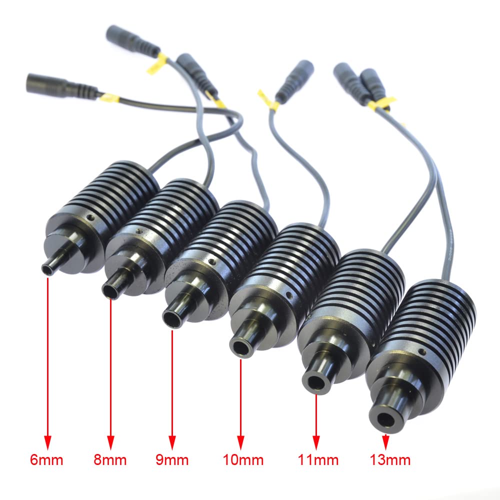 Ersatzteile für Labormikroskope 6mm-13mm-Mikroskop-Koaxial-Lichtquelle, 9 0V-240V. Weiß blau grünes rotes Licht optional, LED Spotlampe Helligkeit einstellbar