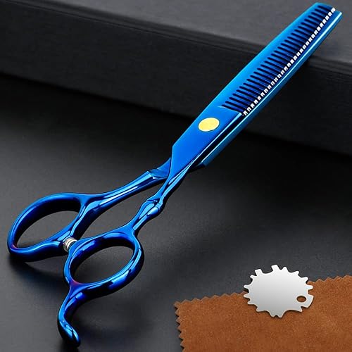 Tijeras profesionales de peluquería de acero inoxidable para corte de pelo de peluquero tijeras rectas herramientas de salón para regalos de madre