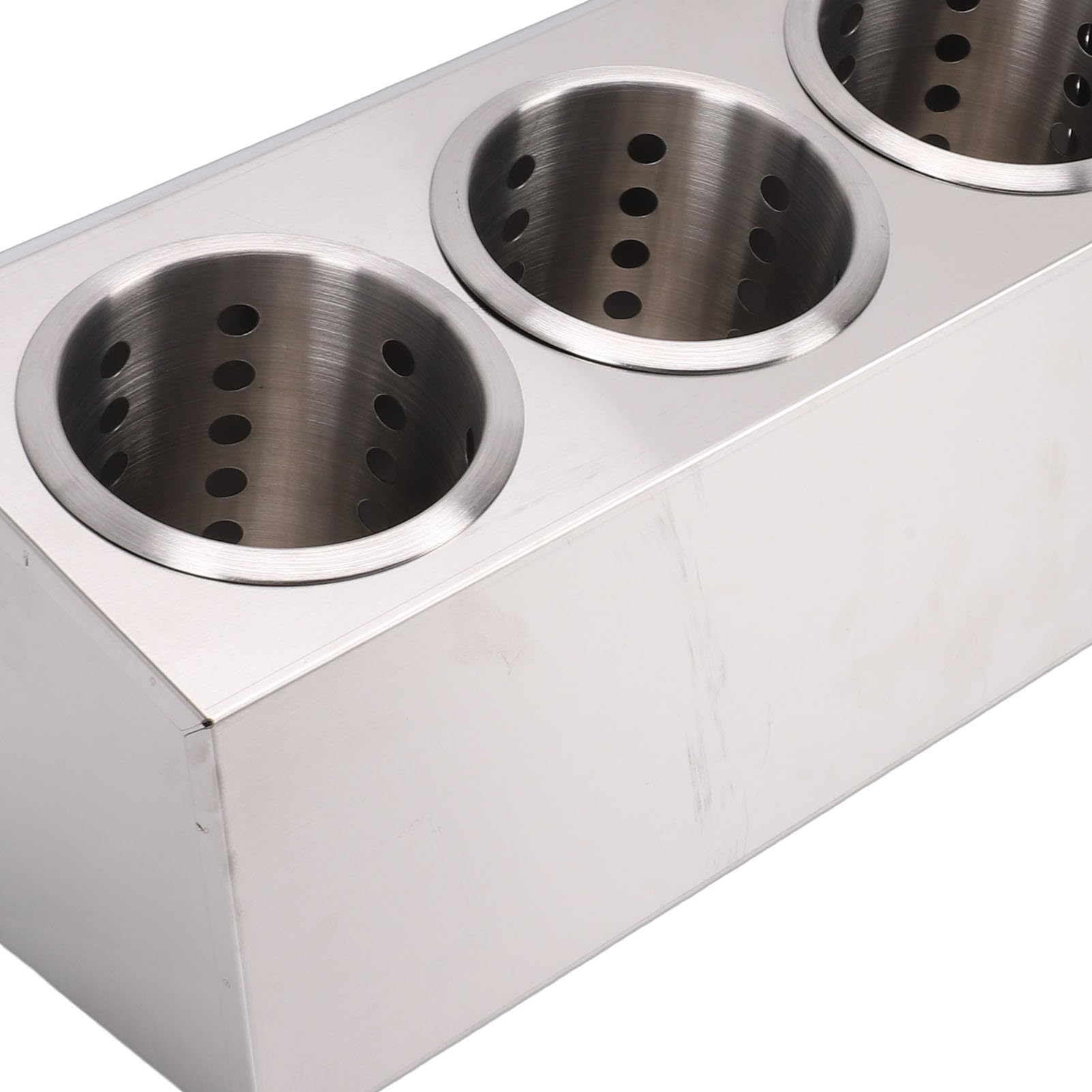 Cocoarm Soporte para Cubiertos de Encimera, Organizador de Cubiertos de Acero Inoxidable para Tenedores, Cucharas y Palillos, Ideal para Soluciones de Almacenamiento de Cocina (#3)