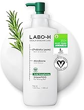 Scalp Strengthening Shampoo for Hair Growth & Anti-Loss | Vegan Ceramide Haircare Routine with Rosemary Oil, Biotin and Caffeine, Paraben Free, Korean, 13.5 Fl. oz.