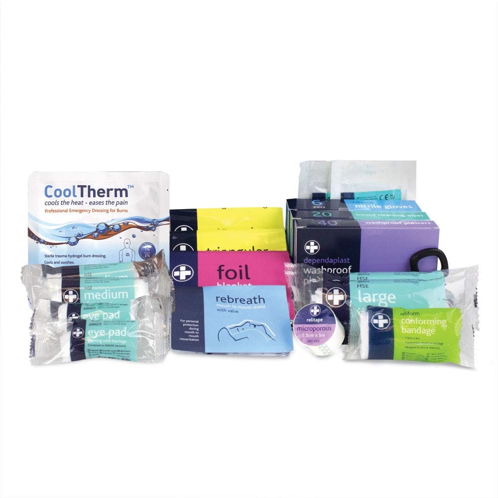 Reliance Medical BS8599-1 Small Workplace First Aid Kit Refill for Ref 657
