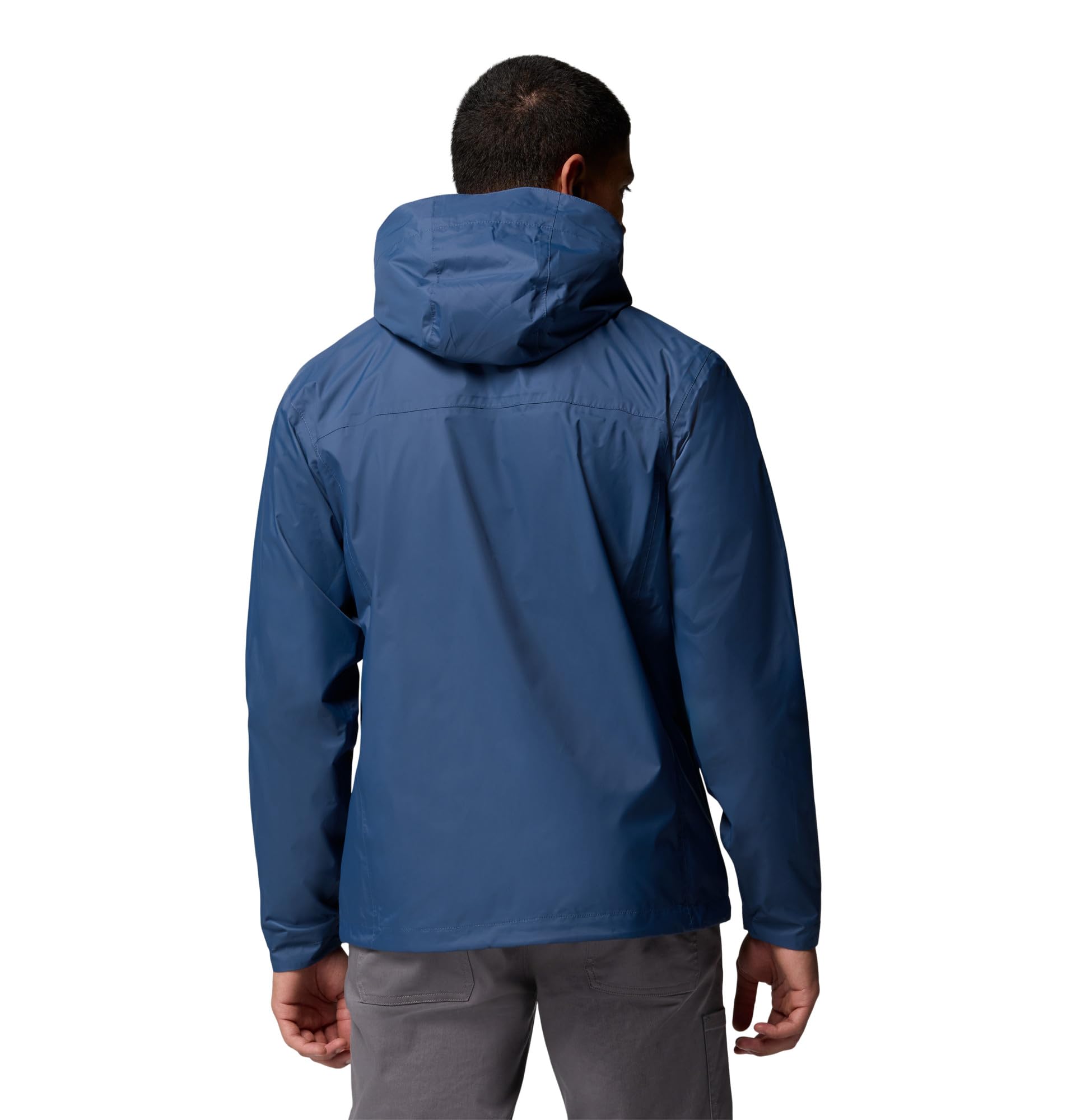 Columbia Watertight II - Chaqueta impermeable para hombre, azul oscuro (Dark Mountain), talla L