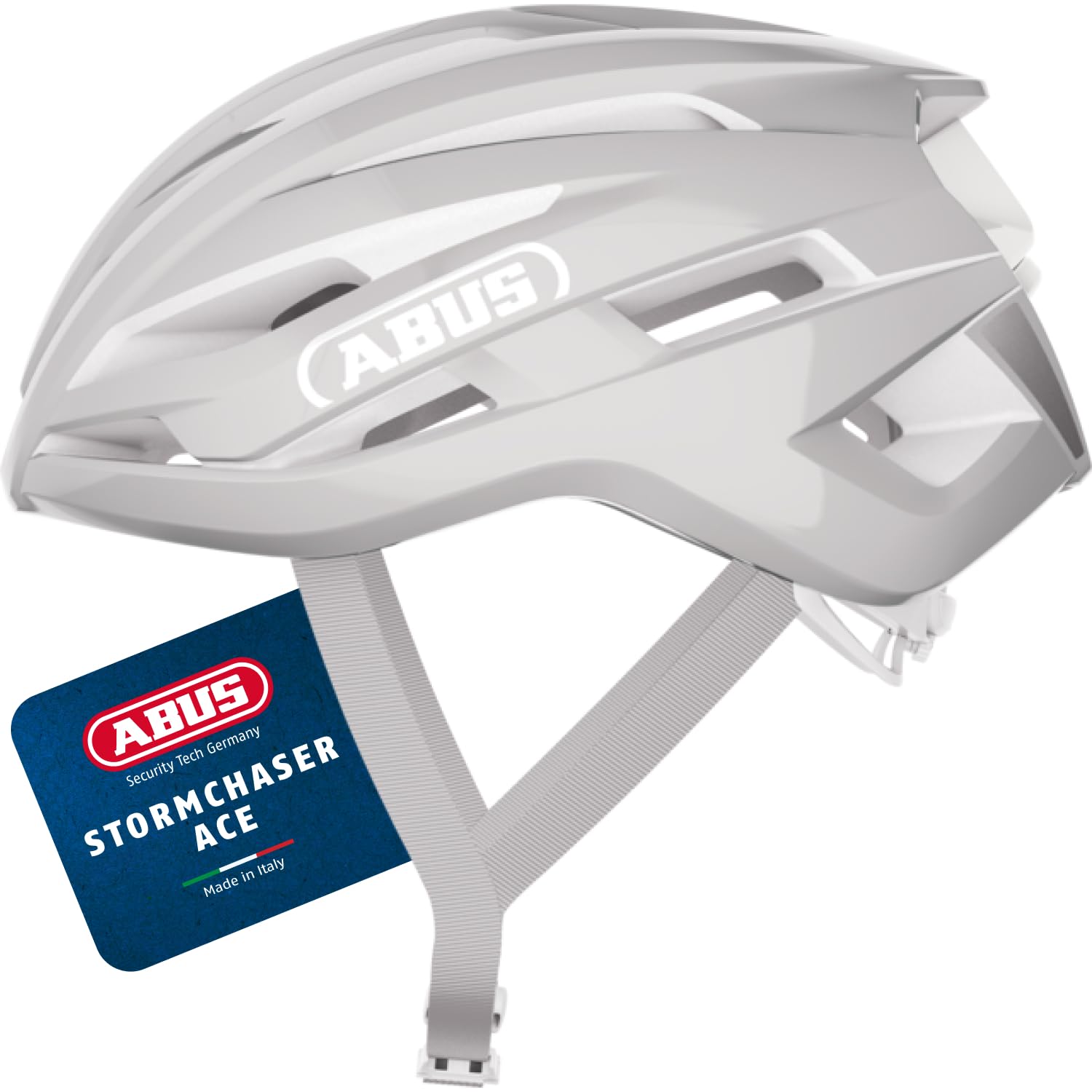 ABUS Stormchaser ACE Helmet - Pure Grey, M (54-58cm)