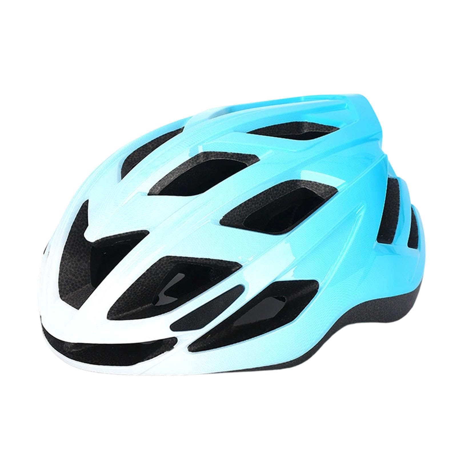 Kid Bike Helmet Protection Cycling Helmet for Mountain Road Riding Bicycling White Blue-image-14