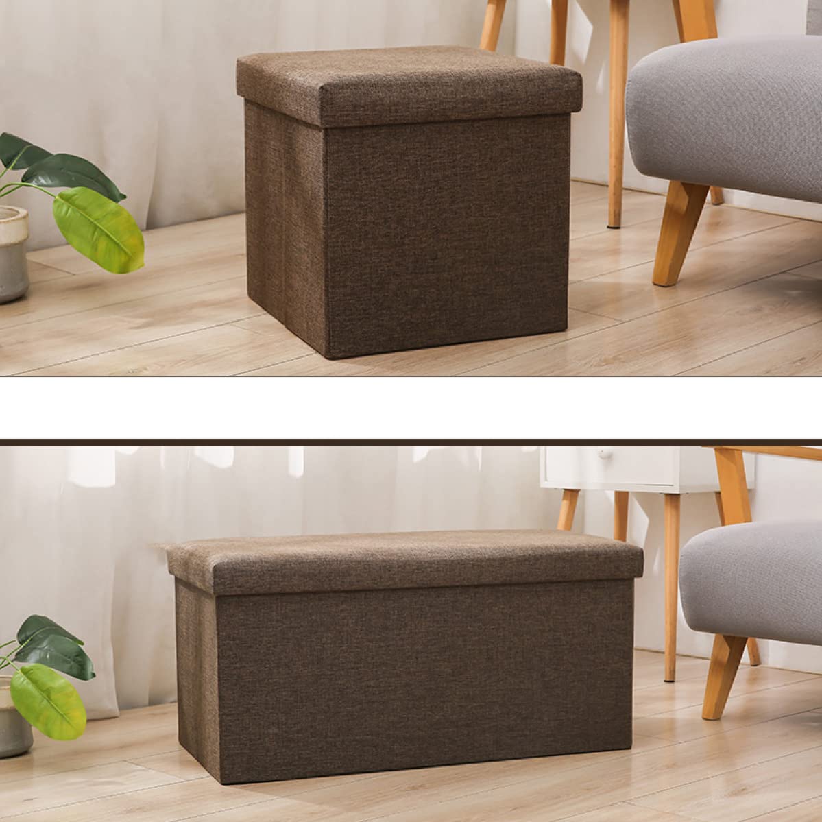 Amazon｜[SDGYS3G] スツール 収納 コンパクト 38*38cm デザイン収納